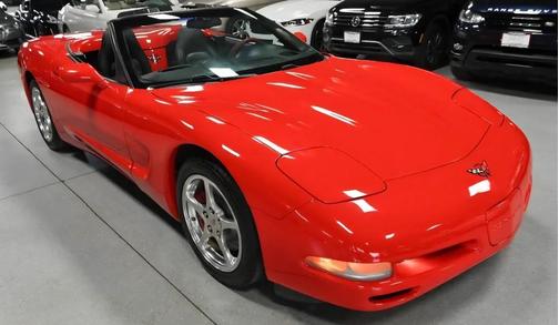 Red 2002 Chevrolet Corvette Base
