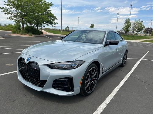 Gray 2023 BMW i4 Gran Coupe M50