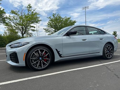 Gray 2023 BMW i4 Gran Coupe M50