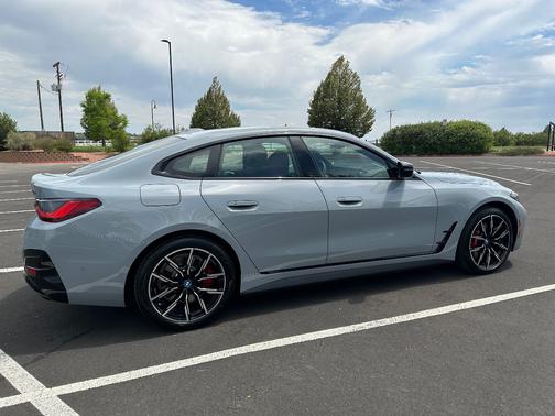 Gray 2023 BMW i4 Gran Coupe M50