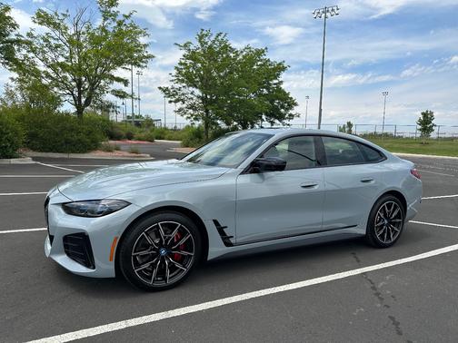 Gray 2023 BMW i4 Gran Coupe M50
