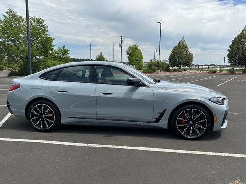 Gray 2023 BMW i4 Gran Coupe M50