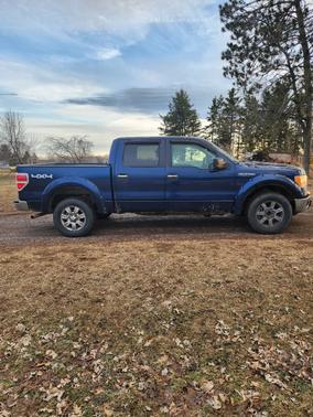 Blue 2008 Ford F-150 XLT SuperCrew