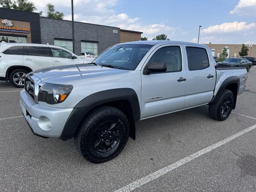 Silver 2008 Toyota Tacoma Double Cab