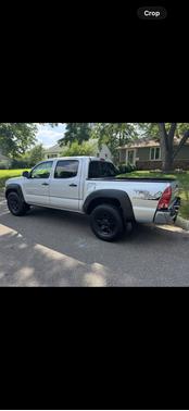 Silver 2008 Toyota Tacoma Double Cab
