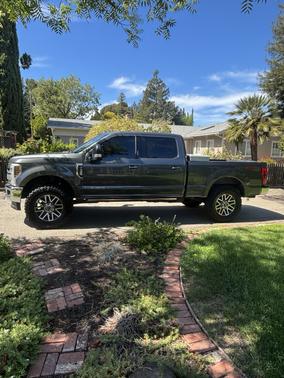 Gray 2019 Ford F-250 Lariat