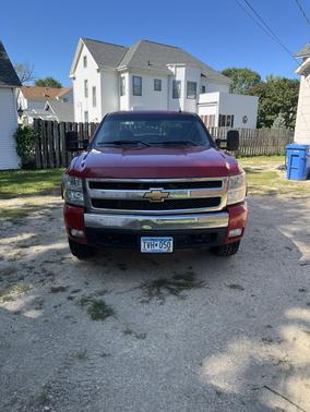 Red 2007 Chevrolet Silverado 1500 LT1 Crew Cab