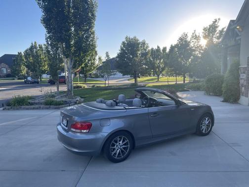 Silver 2011 BMW 128 i