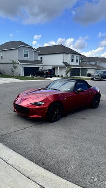 Red 2021 Mazda MX-5 Miata Sport