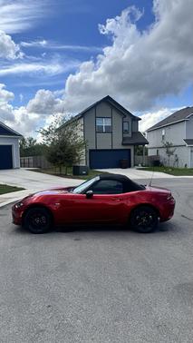 Red 2021 Mazda MX-5 Miata Sport