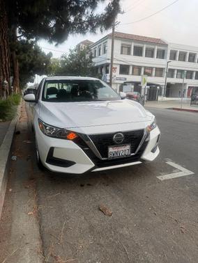 White 2021 Nissan Sentra S