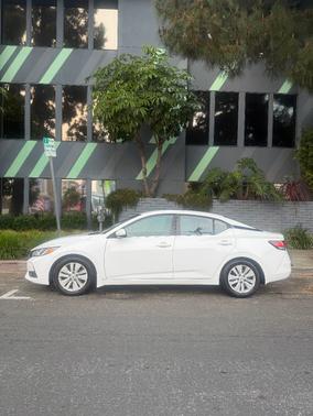 White 2021 Nissan Sentra S