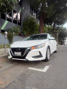White 2021 Nissan Sentra S
