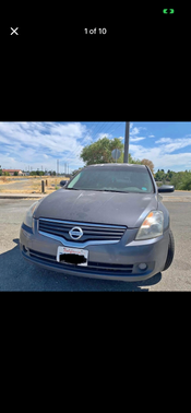 Black 2009 Nissan Altima 2.5 S