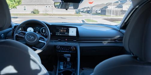 White 2023 Hyundai ELANTRA SEL