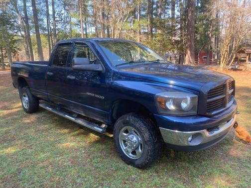 Blue 2006 Dodge Ram 2500 SLT Quad Cab