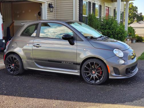 Gray 2013 FIAT 500 Abarth