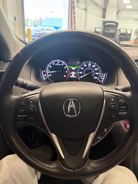 White 2015 Acura TLX V6 Advance