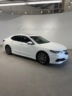 White 2015 Acura TLX V6 Advance