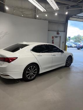 White 2015 Acura TLX V6 Advance