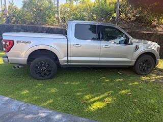 Gray 2022 Ford F-150 Platinum