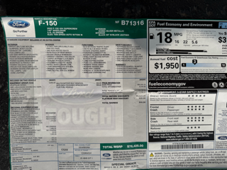 Gray 2022 Ford F-150 Platinum