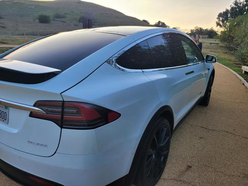 White 2019 Tesla Model X Performance