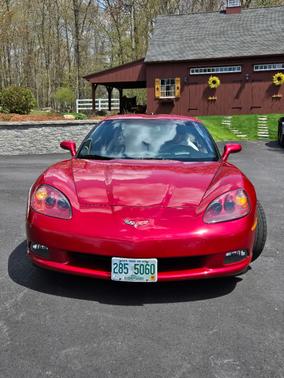 Red 2005 Chevrolet Corvette Base