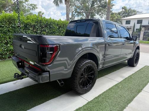 Gray 2021 Ford F-150 Lariat