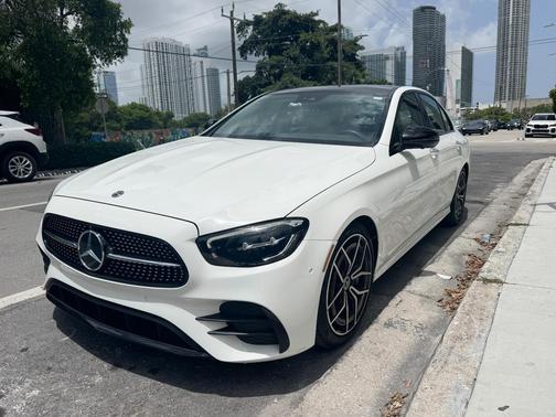 White 2021 Mercedes-Benz E-Class E 350