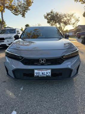 Gray 2025 Honda Civic Sport