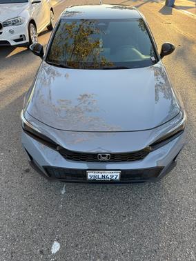 Gray 2025 Honda Civic Sport