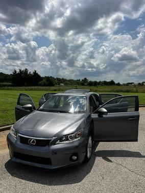 Gray 2013 Lexus CT 200h Premium