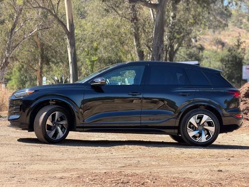 Black 2025 Audi Q6 e-tron Premium Plus quattro