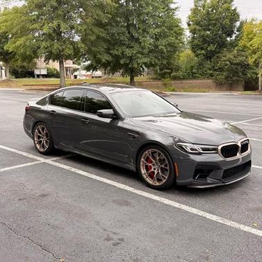Gray 2022 BMW M5 CS