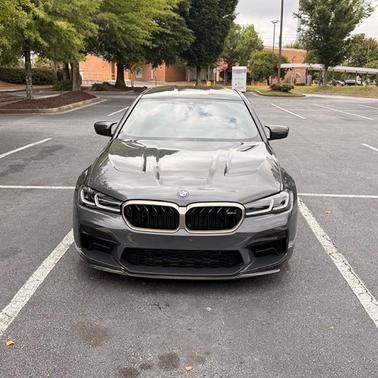 Gray 2022 BMW M5 CS