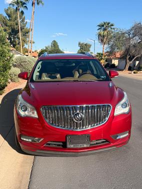 Red 2013 Buick Enclave Leather