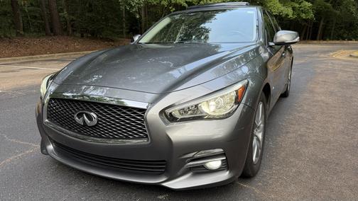 Gray 2015 INFINITI Q50 Base