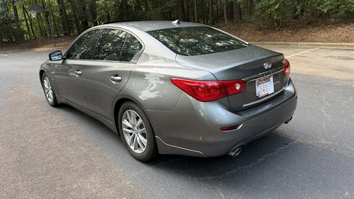 Gray 2015 INFINITI Q50 Base
