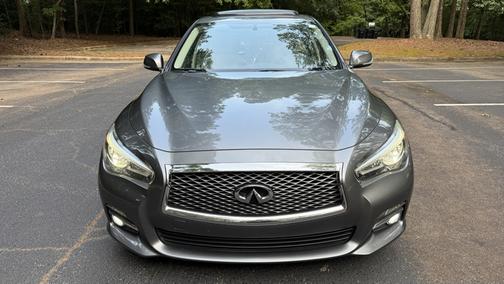Gray 2015 INFINITI Q50 Base