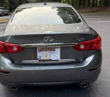 Gray 2015 INFINITI Q50 Base