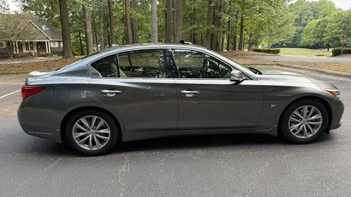 Gray 2015 INFINITI Q50 Base