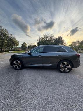 Gray 2019 Audi e-tron Prestige