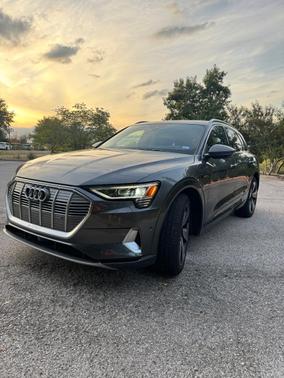 Gray 2019 Audi e-tron Prestige