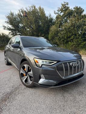Gray 2019 Audi e-tron Prestige