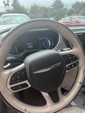 Red 2017 Chrysler Pacifica Hybrid Platinum