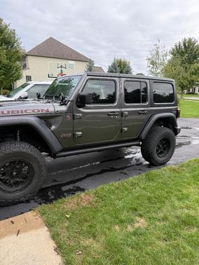 Gray 2021 Jeep Wrangler Unlimited Rubicon