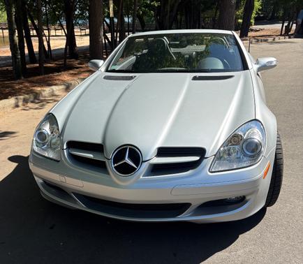 Silver 2007 Mercedes-Benz SLK-Class SLK350 Roadster