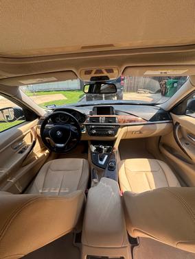 Blue 2014 BMW 328 i