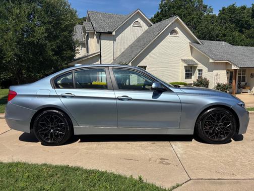 Blue 2014 BMW 328 i